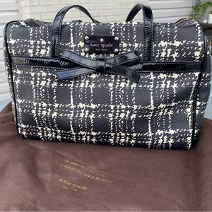 Kate Spade Leather Checkered Purse